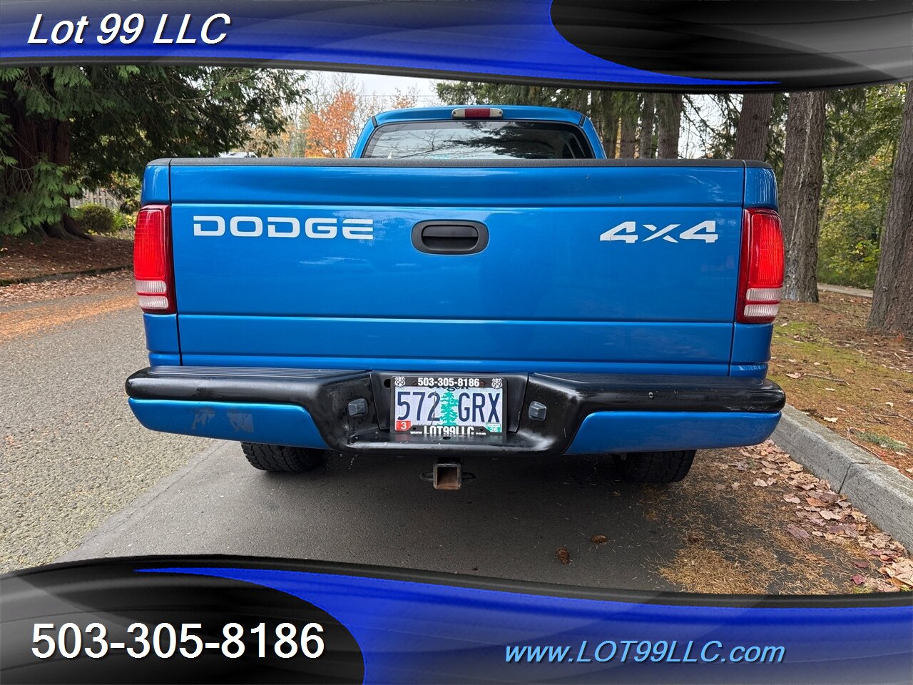 1999 Dodge Dakota Sport Extended Cab 4x4 V8 Magnum 2-Owner Service H   - Photo 9 - Milwaukie, OR 97267