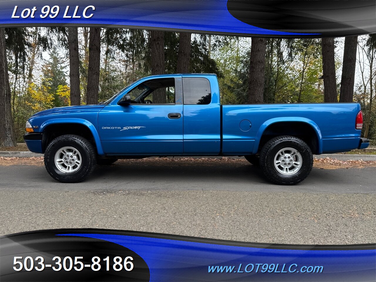 1999 Dodge Dakota Sport Extended Cab 4x4 V8 Magnum 2-Owner Service H   - Photo 1 - Milwaukie, OR 97267