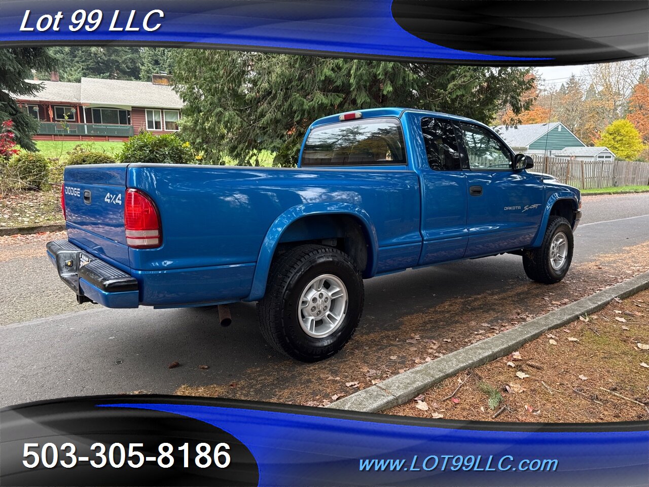 1999 Dodge Dakota Sport Extended Cab 4x4 V8 Magnum 2-Owner Service H   - Photo 8 - Milwaukie, OR 97267