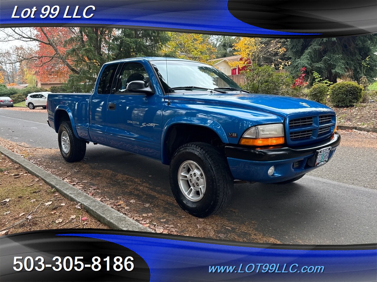 1999 Dodge Dakota Sport Extended Cab 4x4 V8 Magnum 2-Owner Service H   - Photo 6 - Milwaukie, OR 97267