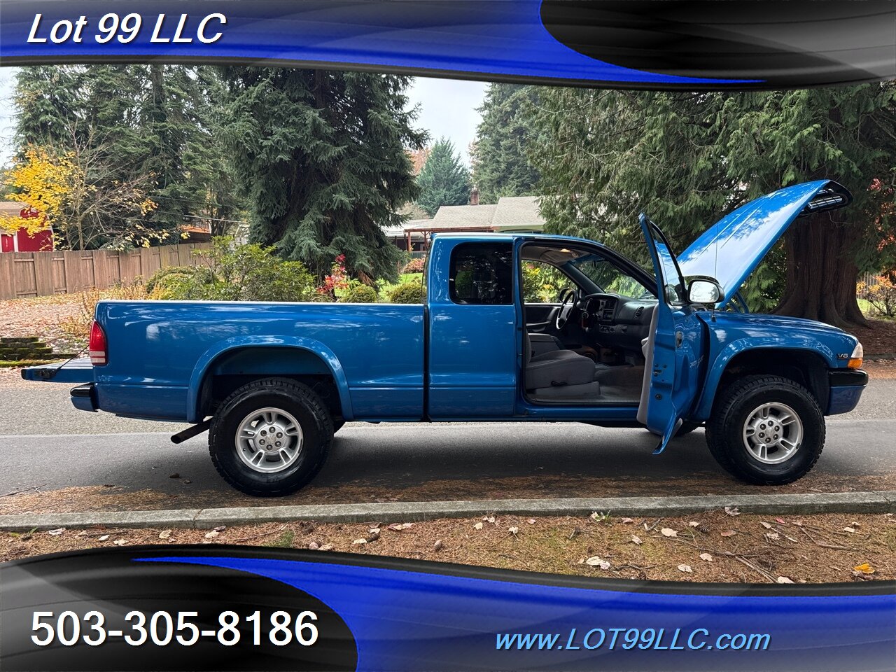 1999 Dodge Dakota Sport Extended Cab 4x4 V8 Magnum 2-Owner Service H   - Photo 30 - Milwaukie, OR 97267