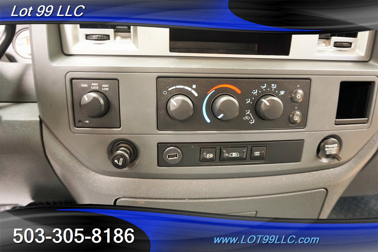 2008 Dodge Ram 2500 SLT 4x4 6.7L Cummins Crew Cab Short Bed 1 OWNER - Photo 26 - Milwaukie, OR 97267