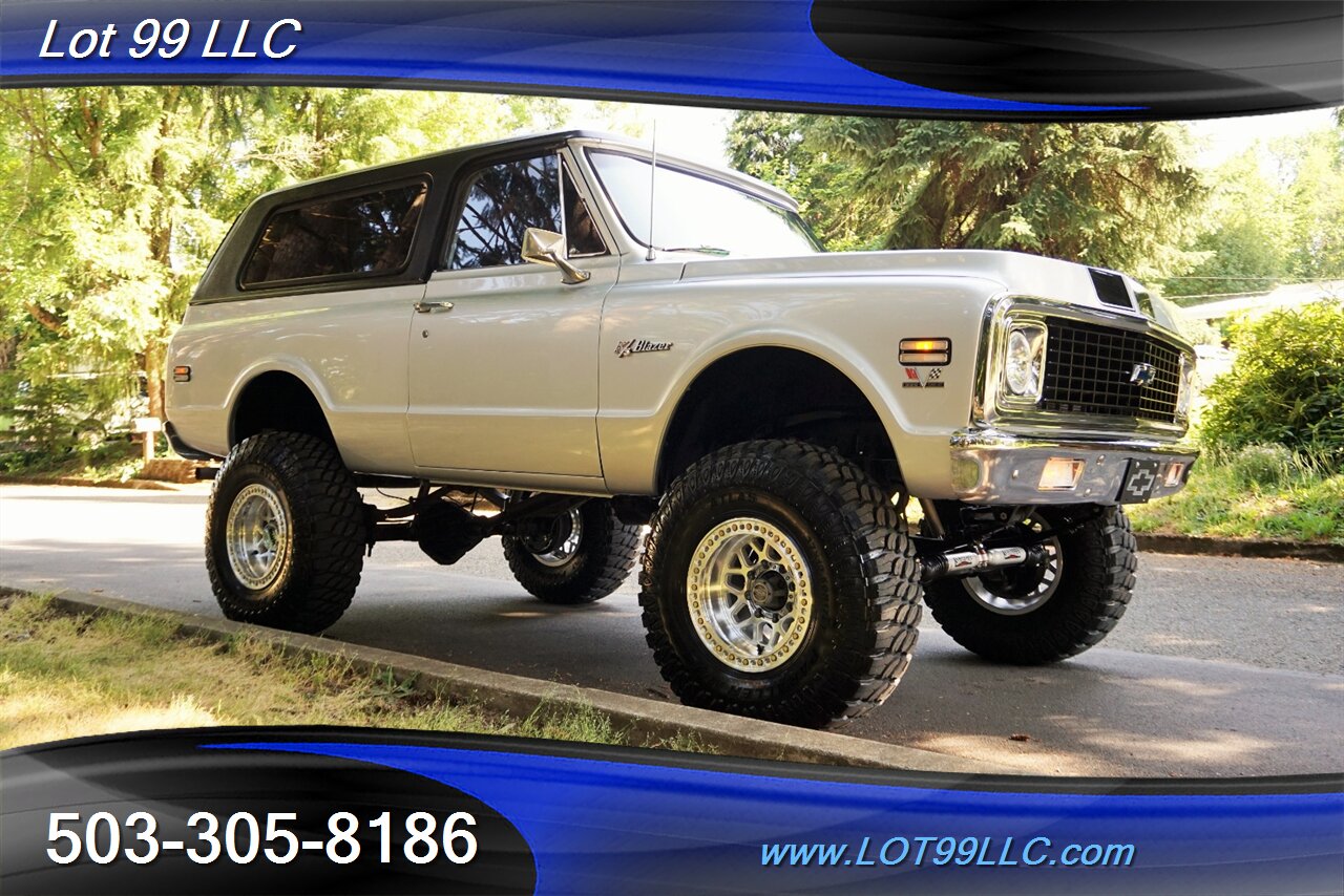 1971 Chevrolet Blazer K5 4X4 V8 396 Auto Hard Top BIG BLOCK NEW TIRES   - Photo 7 - Milwaukie, OR 97267