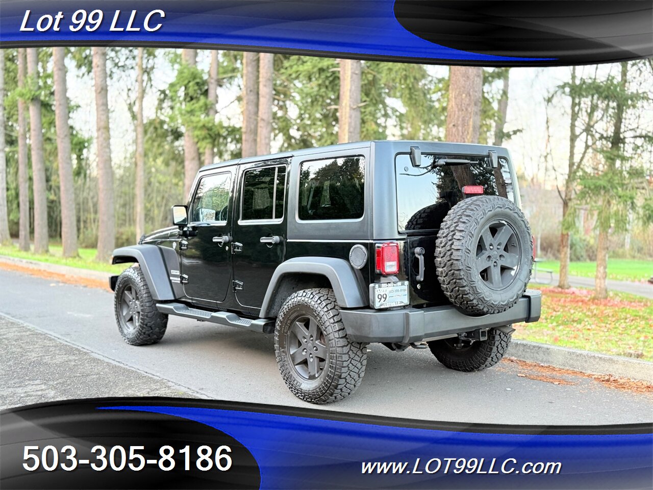 2013 Jeep Wrangler Wrangler Unlimited Sport 92k 4x4 NEW TIRES 1-Owner   - Photo 8 - Milwaukie, OR 97267
