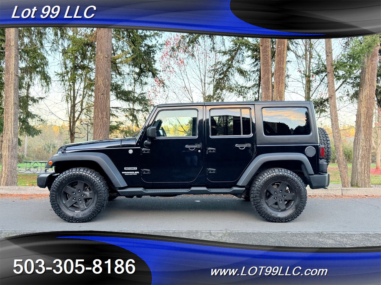 2013 Jeep Wrangler Wrangler Unlimited Sport 92k 4x4 NEW TIRES 1-Owner   - Photo 1 - Milwaukie, OR 97267