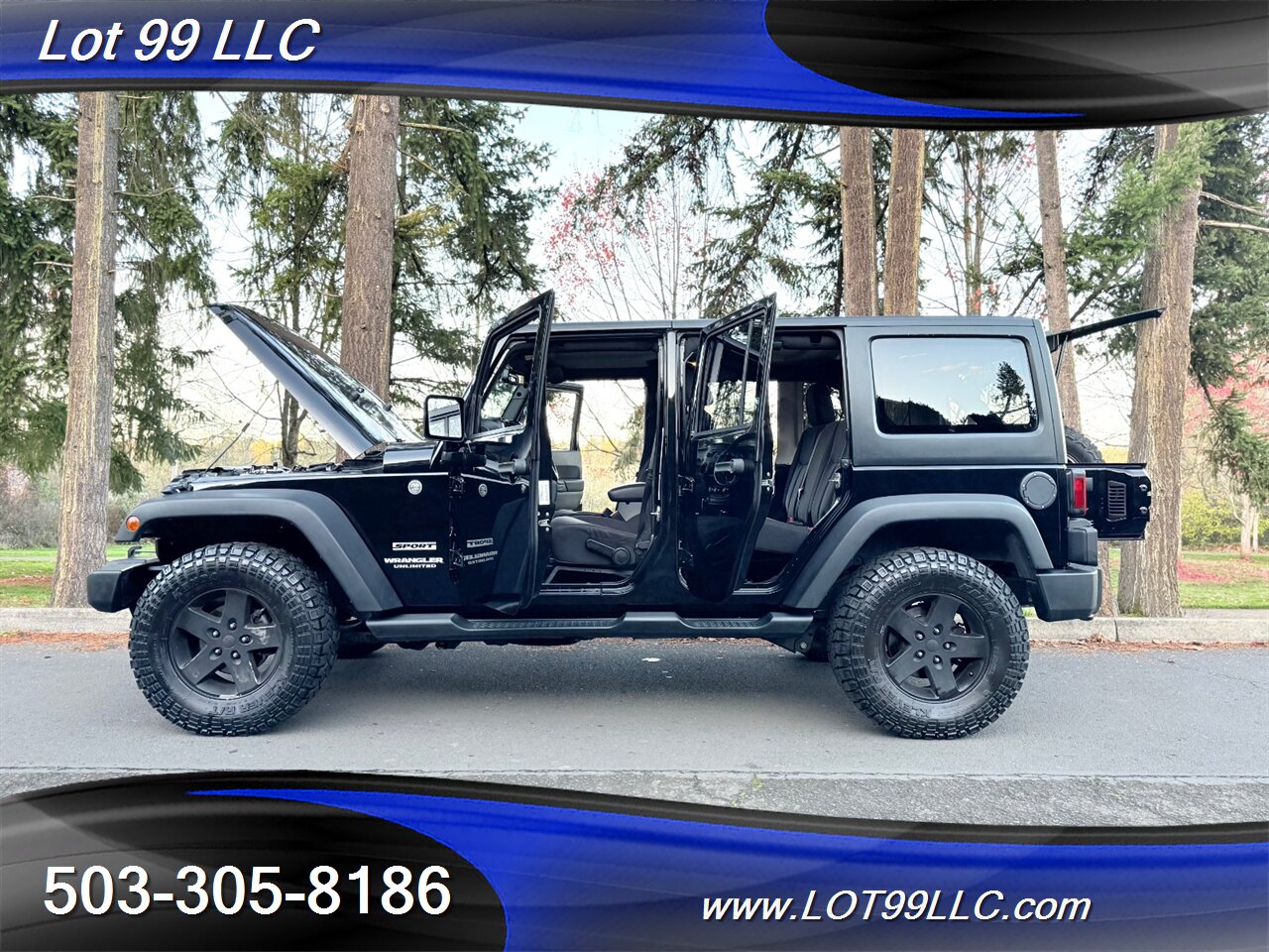 2013 Jeep Wrangler Wrangler Unlimited Sport 92k 4x4 NEW TIRES 1-Owner   - Photo 37 - Milwaukie, OR 97267