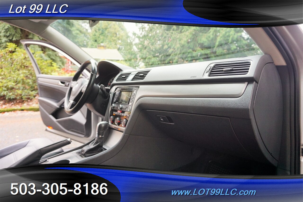 2014 Volkswagen Passat TDI Comfortline Sedan ONLY 97K Heated Leather Moon   - Photo 16 - Milwaukie, OR 97267