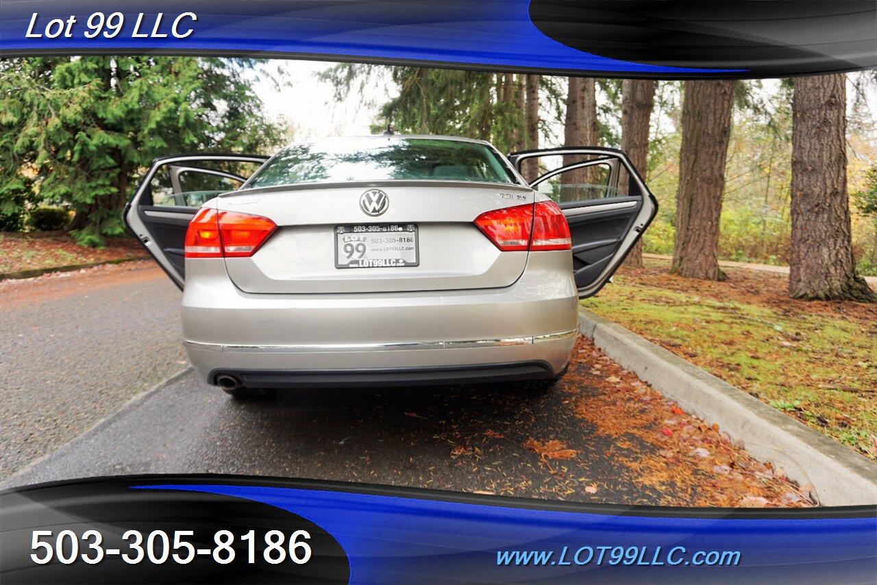 2014 Volkswagen Passat TDI Comfortline Sedan ONLY 97K Heated Leather Moon   - Photo 28 - Milwaukie, OR 97267