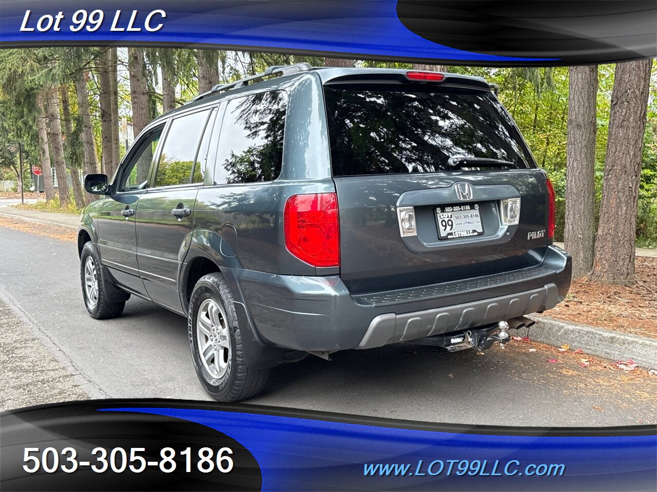 2004 Honda Pilot EX-L 4x4 1-Owner Heated Leather 3rd Row Seat   - Photo 8 - Milwaukie, OR 97267