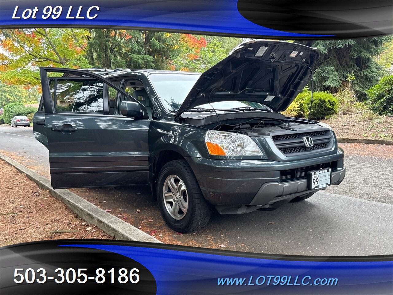 2004 Honda Pilot EX-L 4x4 1-Owner Heated Leather 3rd Row Seat   - Photo 40 - Milwaukie, OR 97267