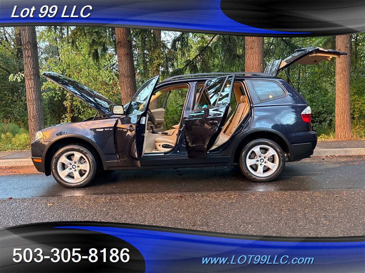 2007 BMW X3 3.0si AWD 2-Owner Panor Roof Great Service History   - Photo 41 - Milwaukie, OR 97267