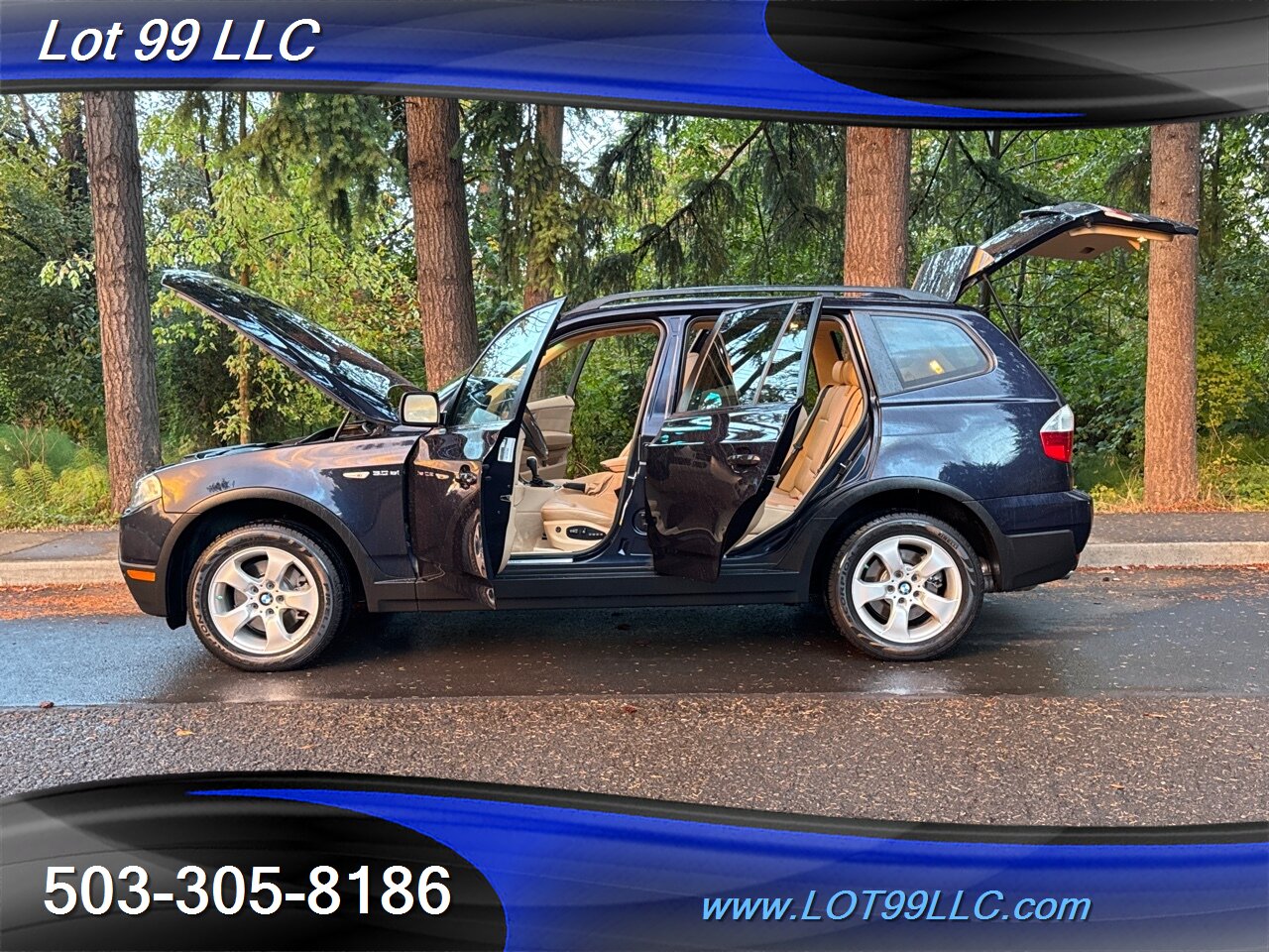 2007 BMW X3 3.0si AWD 2-Owner Panor Roof Great Service History   - Photo 20 - Milwaukie, OR 97267