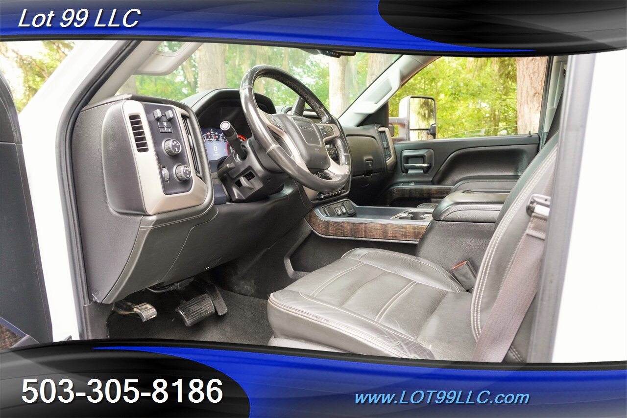 2016 GMC Sierra 2500HD Denali 4X4 6.6L Duramax Diesel Heated AC Leather  Seats LIFTED 20 Fuel Wheels Brand NEW TIRES - Photo 12 - Milwaukie, OR 97267