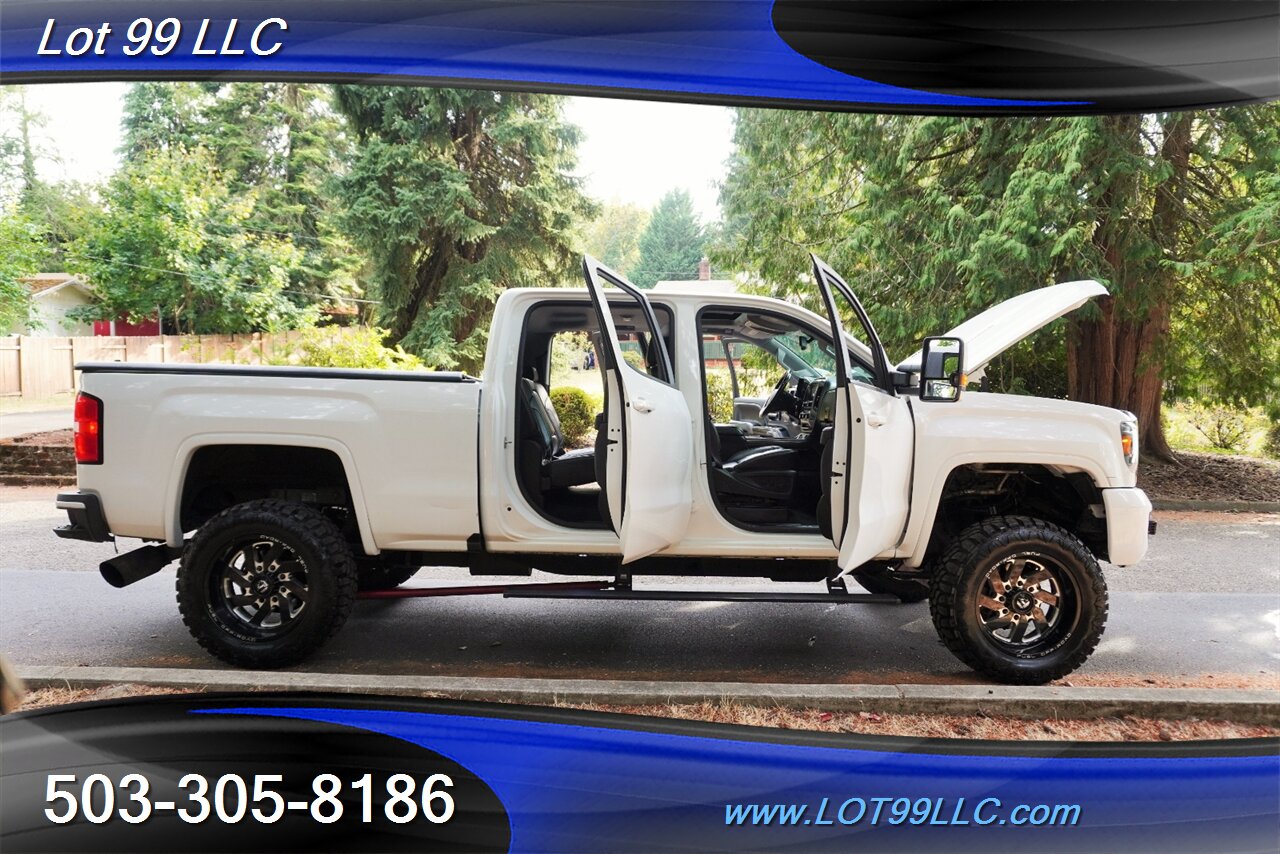 2016 GMC Sierra 2500HD Denali 4X4 6.6L Duramax Diesel Heated AC Leather  Seats LIFTED 20 Fuel Wheels Brand NEW TIRES - Photo 28 - Milwaukie, OR 97267