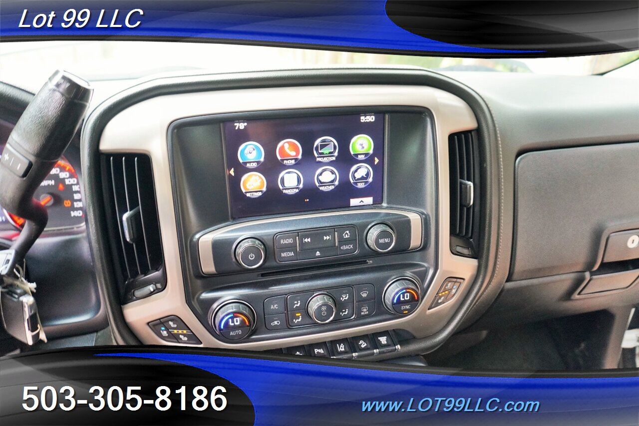 2016 GMC Sierra 2500HD Denali 4X4 6.6L Duramax Diesel Heated AC Leather  Seats LIFTED 20 Fuel Wheels Brand NEW TIRES - Photo 20 - Milwaukie, OR 97267