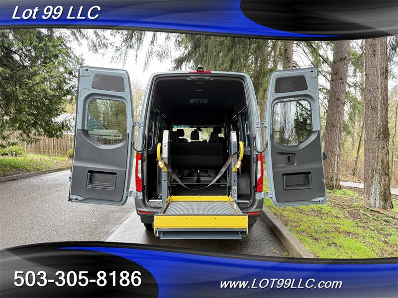 2023 Mercedes-Benz Sprinter 2500 CREW 10k WHEELCHAIR VAN High Roof Leather  Crew Package