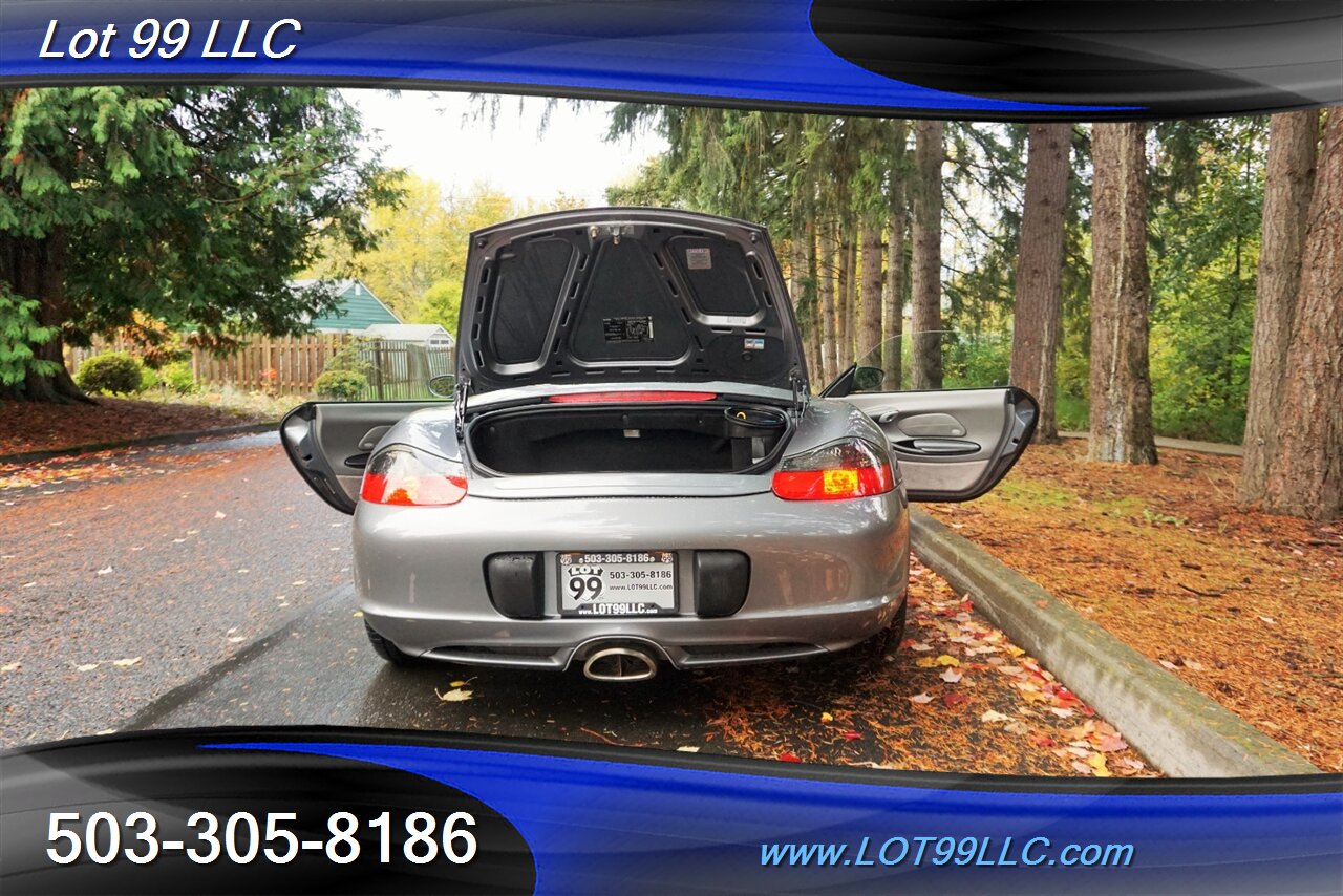 2003 Porsche Boxster Convertible 2.7L Auto Leather Seats Newer Tires   - Photo 28 - Milwaukie, OR 97267