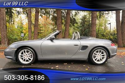 2003 Porsche Boxster Convertible 2.7L Auto Leather Seats Newer Tires Convertible