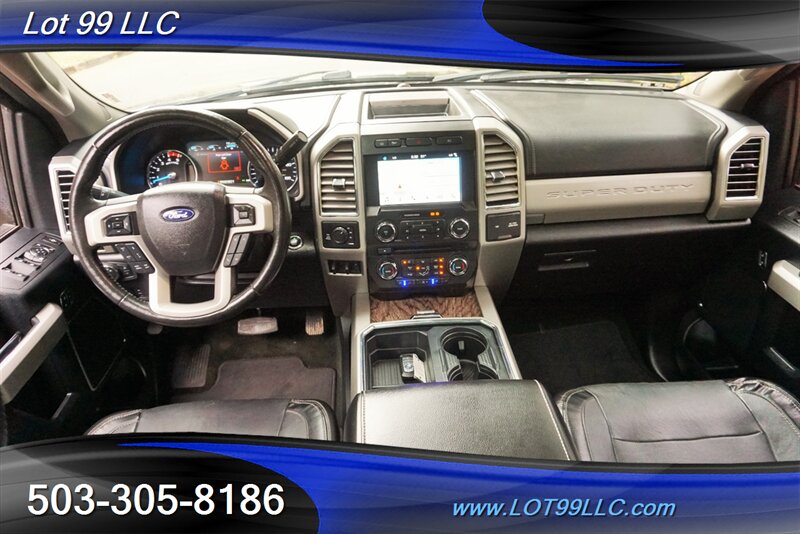 2017 Ford F-350 Lariat 4X4 6.7L Power Stroke Leather PANO 2 OWNERS  