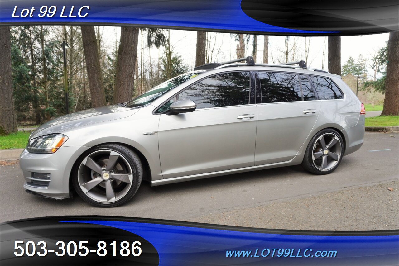 2015 Volkswagen Golf SportWagen TDI SEL 93K Heated Leather Seats Pano Sun Roof GPS  LOWERED Premium Wheels Newer Tires - Photo 5 - Milwaukie, OR 97267