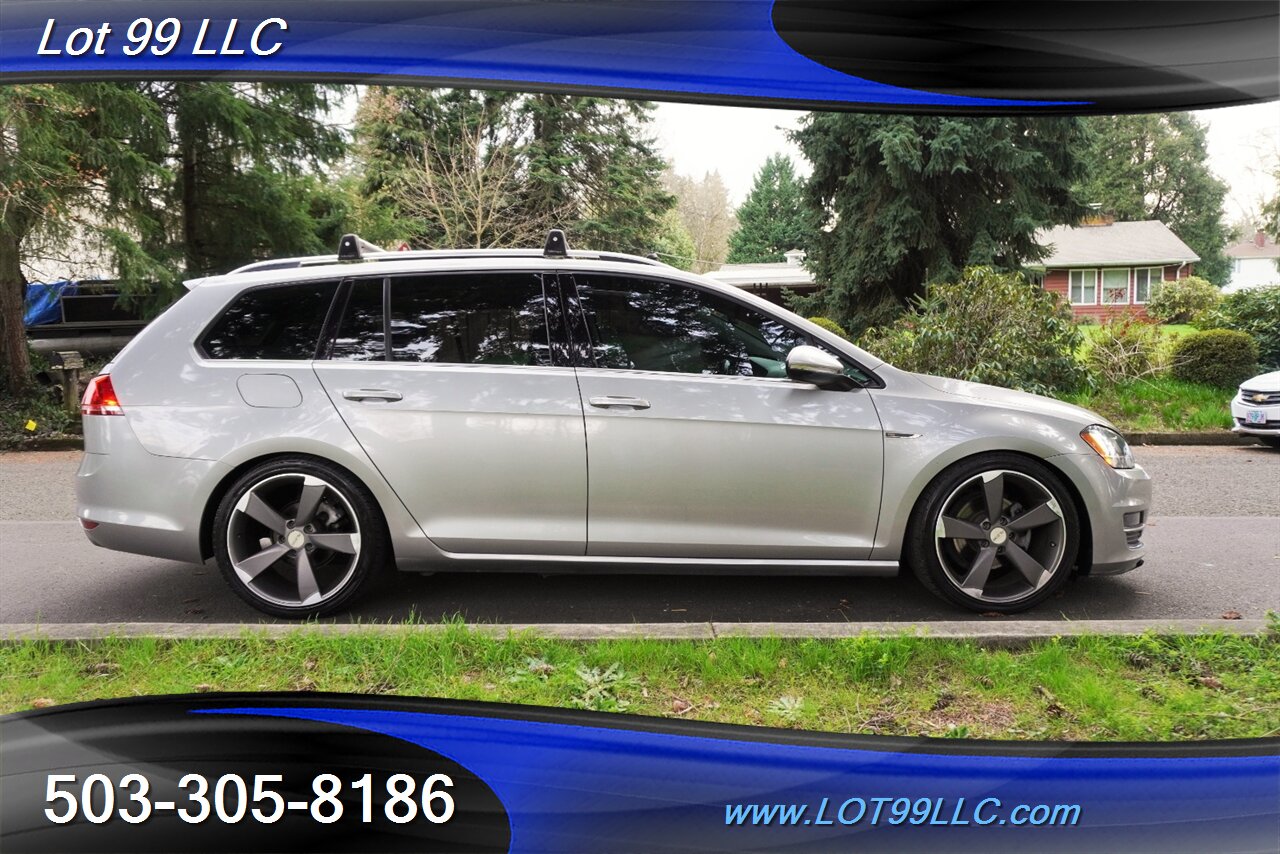 2015 Volkswagen Golf SportWagen TDI SEL 93K Heated Leather Seats Pano Sun Roof GPS  LOWERED Premium Wheels Newer Tires - Photo 8 - Milwaukie, OR 97267