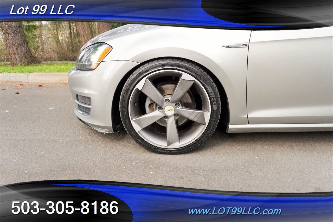 2015 Volkswagen Golf SportWagen TDI SEL 93K Heated Leather Seats Pano Sun Roof GPS  LOWERED Premium Wheels Newer Tires - Photo 36 - Milwaukie, OR 97267