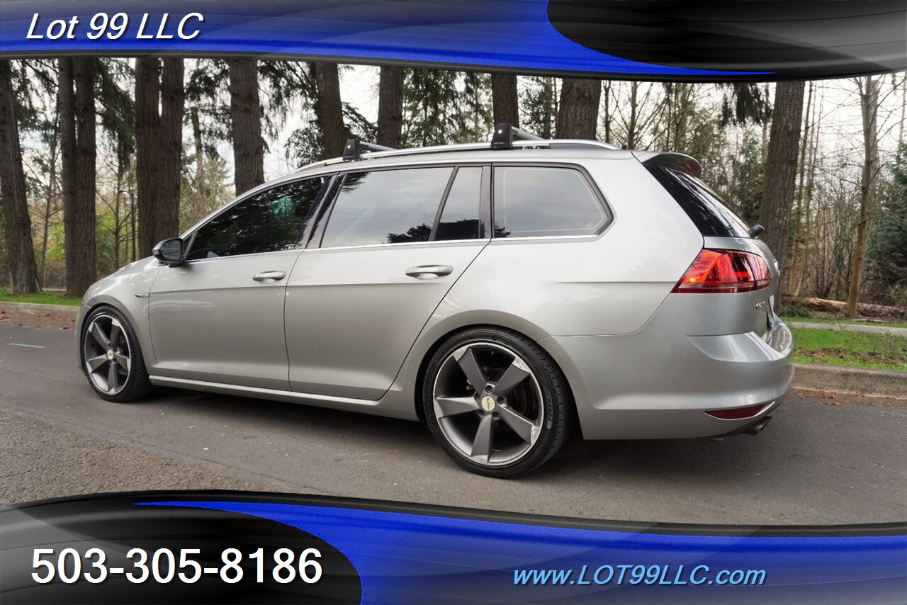 2015 Volkswagen Golf SportWagen TDI SEL 93K Heated Leather Seats Pano Sun Roof GPS  LOWERED Premium Wheels Newer Tires - Photo 11 - Milwaukie, OR 97267