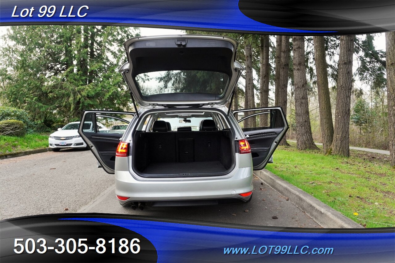 2015 Volkswagen Golf SportWagen TDI SEL 93K Heated Leather Seats Pano Sun Roof GPS  LOWERED Premium Wheels Newer Tires - Photo 31 - Milwaukie, OR 97267