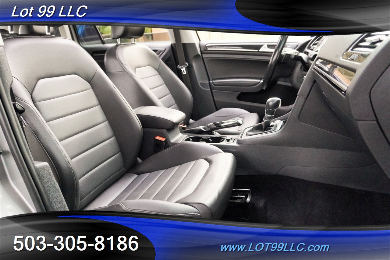 2015 Volkswagen Golf SportWagen TDI SEL 93K Heated Leather Seats Pano Sun Roof GPS  LOWERED Premium Wheels Newer Tires - Photo 19 - Milwaukie, OR 97267