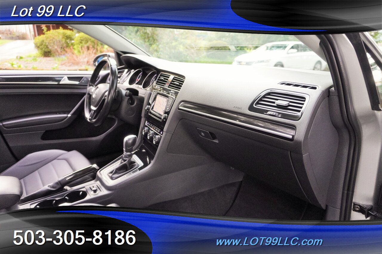 2015 Volkswagen Golf SportWagen TDI SEL 93K Heated Leather Seats Pano Sun Roof GPS  LOWERED Premium Wheels Newer Tires - Photo 18 - Milwaukie, OR 97267