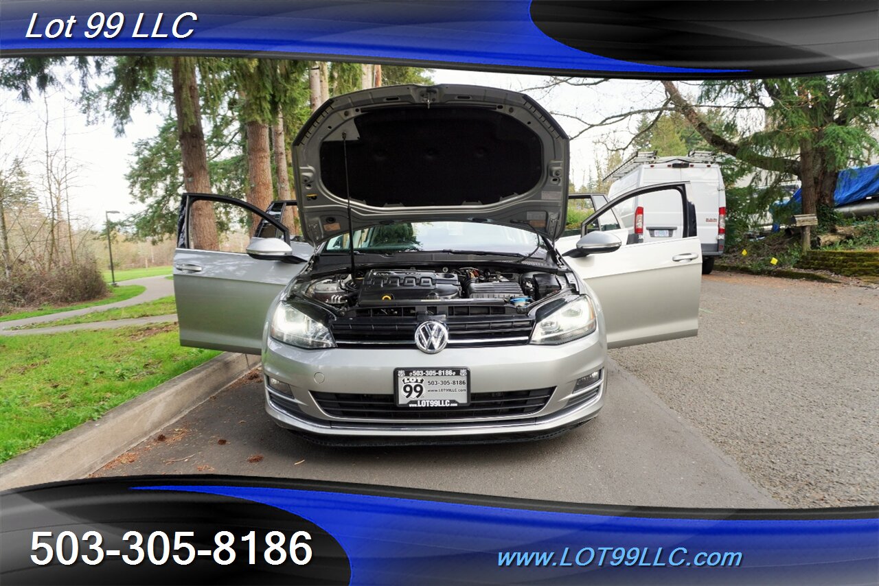 2015 Volkswagen Golf SportWagen TDI SEL 93K Heated Leather Seats Pano Sun Roof GPS  LOWERED Premium Wheels Newer Tires - Photo 29 - Milwaukie, OR 97267