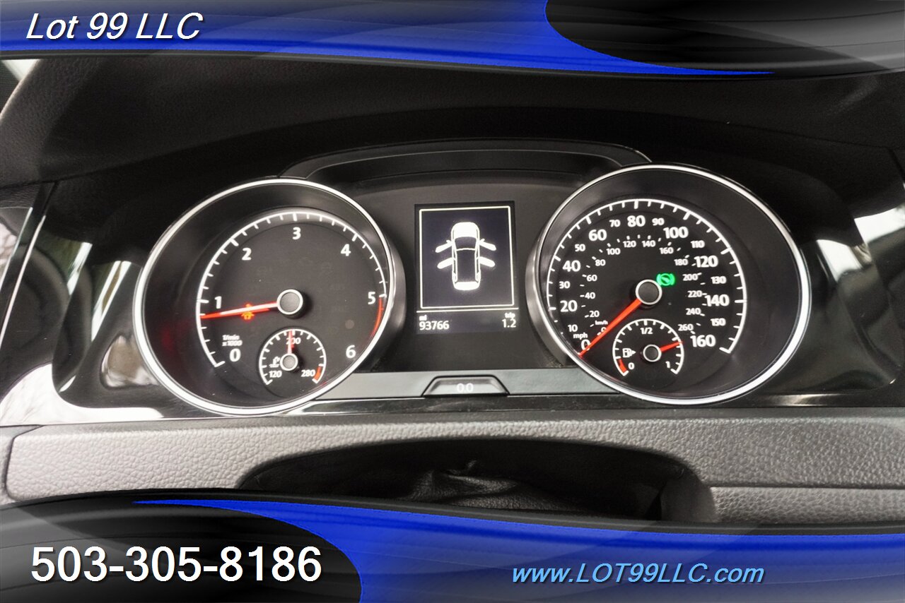 2015 Volkswagen Golf SportWagen TDI SEL 93K Heated Leather Seats Pano Sun Roof GPS  LOWERED Premium Wheels Newer Tires - Photo 27 - Milwaukie, OR 97267