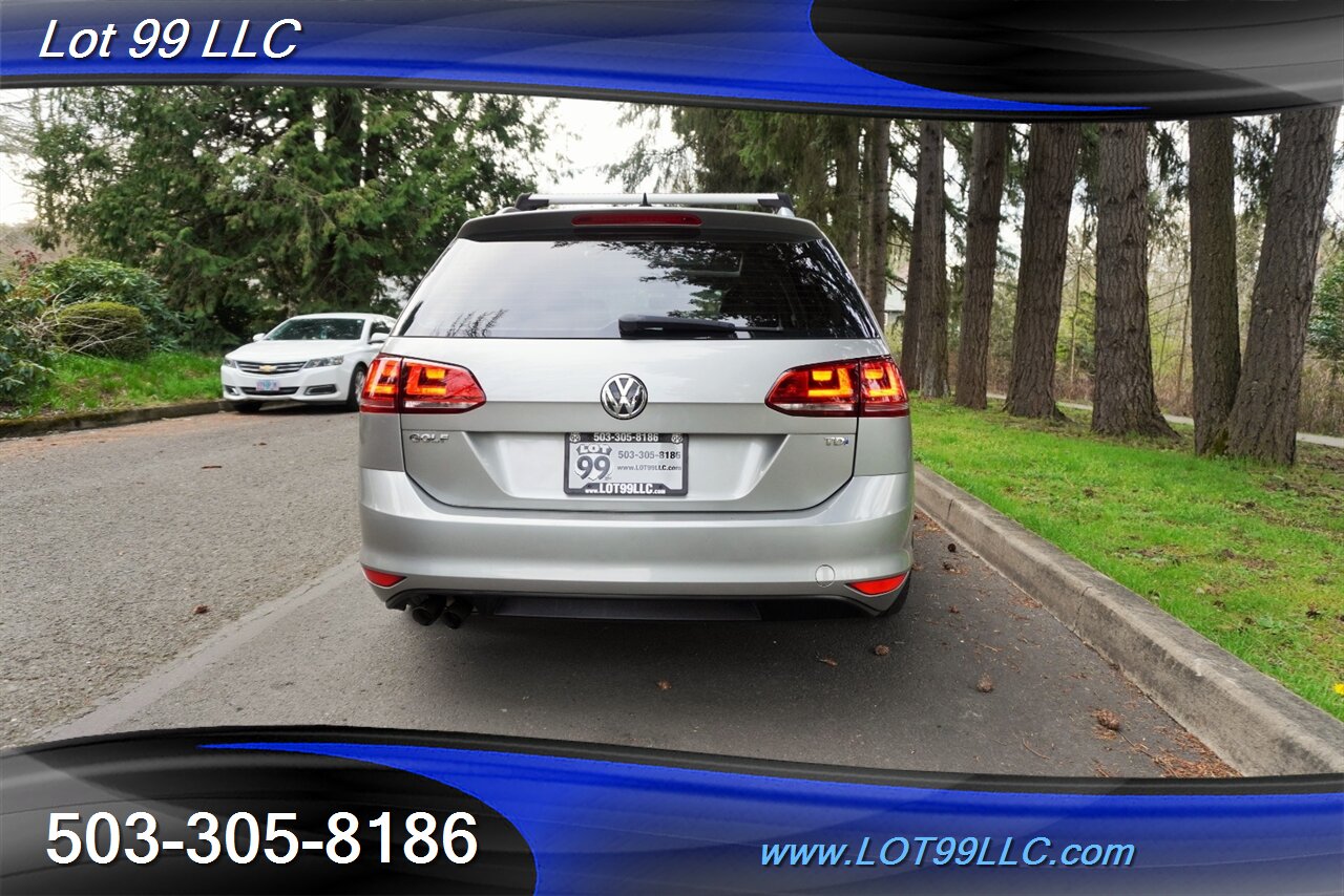 2015 Volkswagen Golf SportWagen TDI SEL 93K Heated Leather Seats Pano Sun Roof GPS  LOWERED Premium Wheels Newer Tires - Photo 10 - Milwaukie, OR 97267