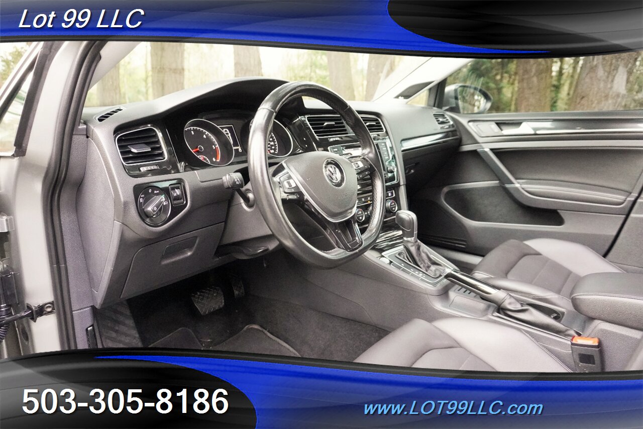 2015 Volkswagen Golf SportWagen TDI SEL 93K Heated Leather Seats Pano Sun Roof GPS  LOWERED Premium Wheels Newer Tires - Photo 12 - Milwaukie, OR 97267