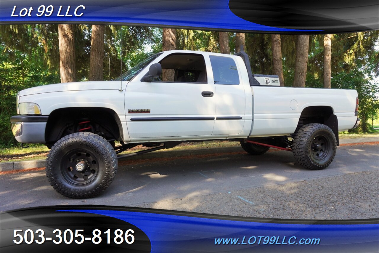 2002 Dodge Ram 2500 SLT Plus 4dr Quad Cab 4x4 5.9L Cummins LONG BED  Lifted Long ARM Black Wheels New Tires Two Pkg AV BLOWS COLD - Photo 5 - Milwaukie, OR 97267