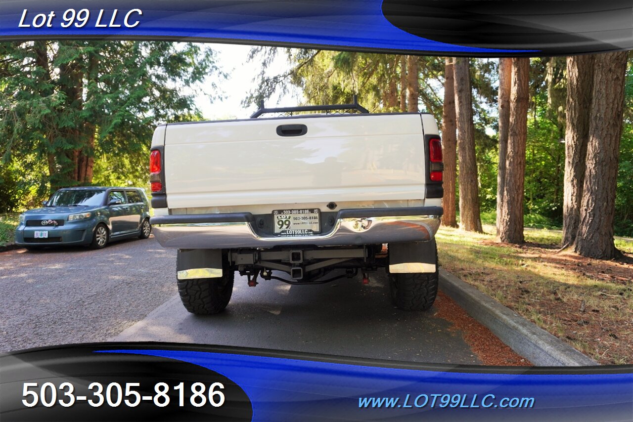 2002 Dodge Ram 2500 SLT Plus 4dr Quad Cab 4x4 5.9L Cummins LONG BED  Lifted Long ARM Black Wheels New Tires Two Pkg AV BLOWS COLD - Photo 10 - Milwaukie, OR 97267