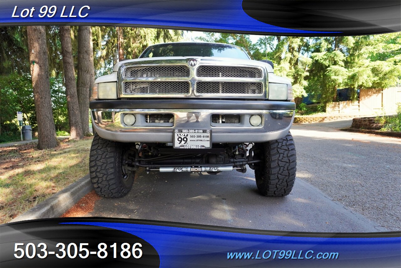 2002 Dodge Ram 2500 SLT Plus 4dr Quad Cab 4x4 5.9L Cummins LONG BED  Lifted Long ARM Black Wheels New Tires Two Pkg AV BLOWS COLD - Photo 6 - Milwaukie, OR 97267