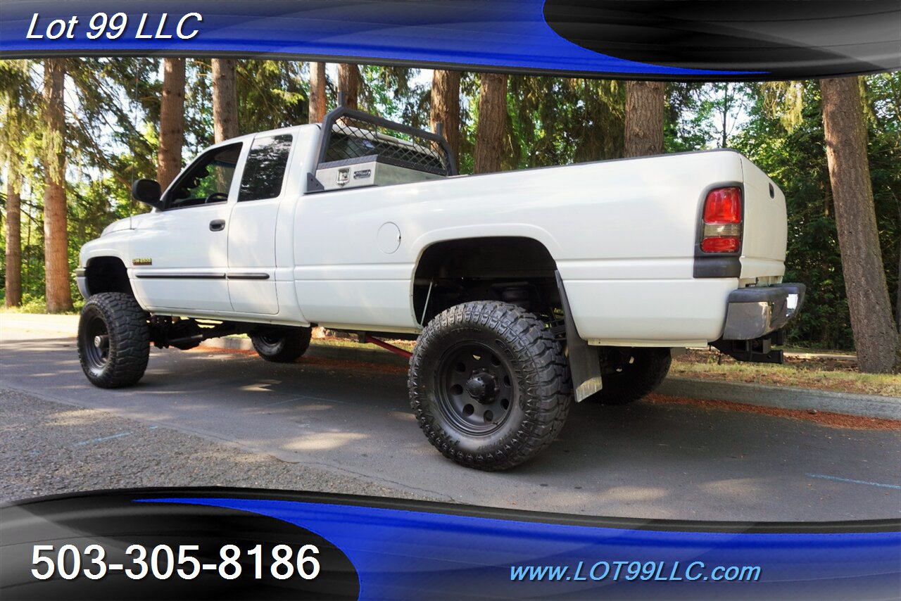 2002 Dodge Ram 2500 SLT Plus 4dr Quad Cab 4x4 5.9L Cummins LONG BED  Lifted Long ARM Black Wheels New Tires Two Pkg AV BLOWS COLD - Photo 11 - Milwaukie, OR 97267