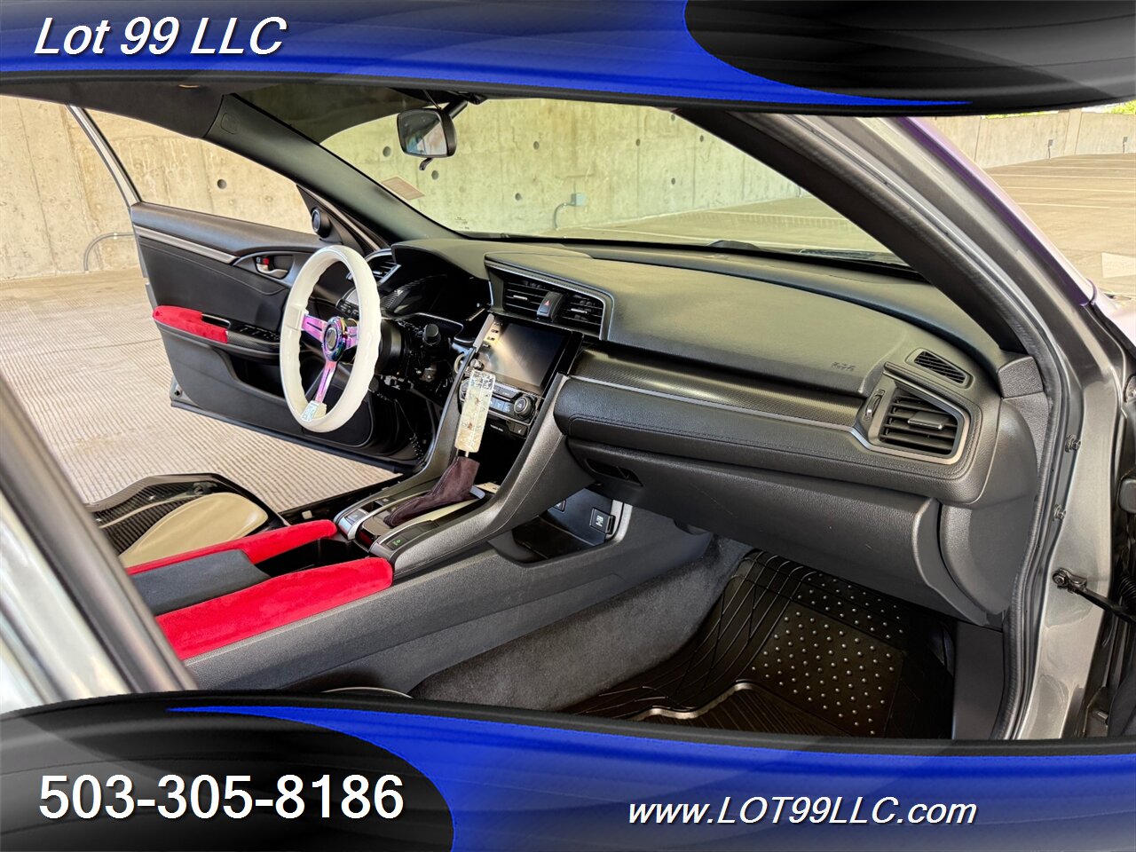 2019 Honda Civic EX 57k Clean Purple Wrap Carbon Seat & Wing   - Photo 40 - Milwaukie, OR 97267