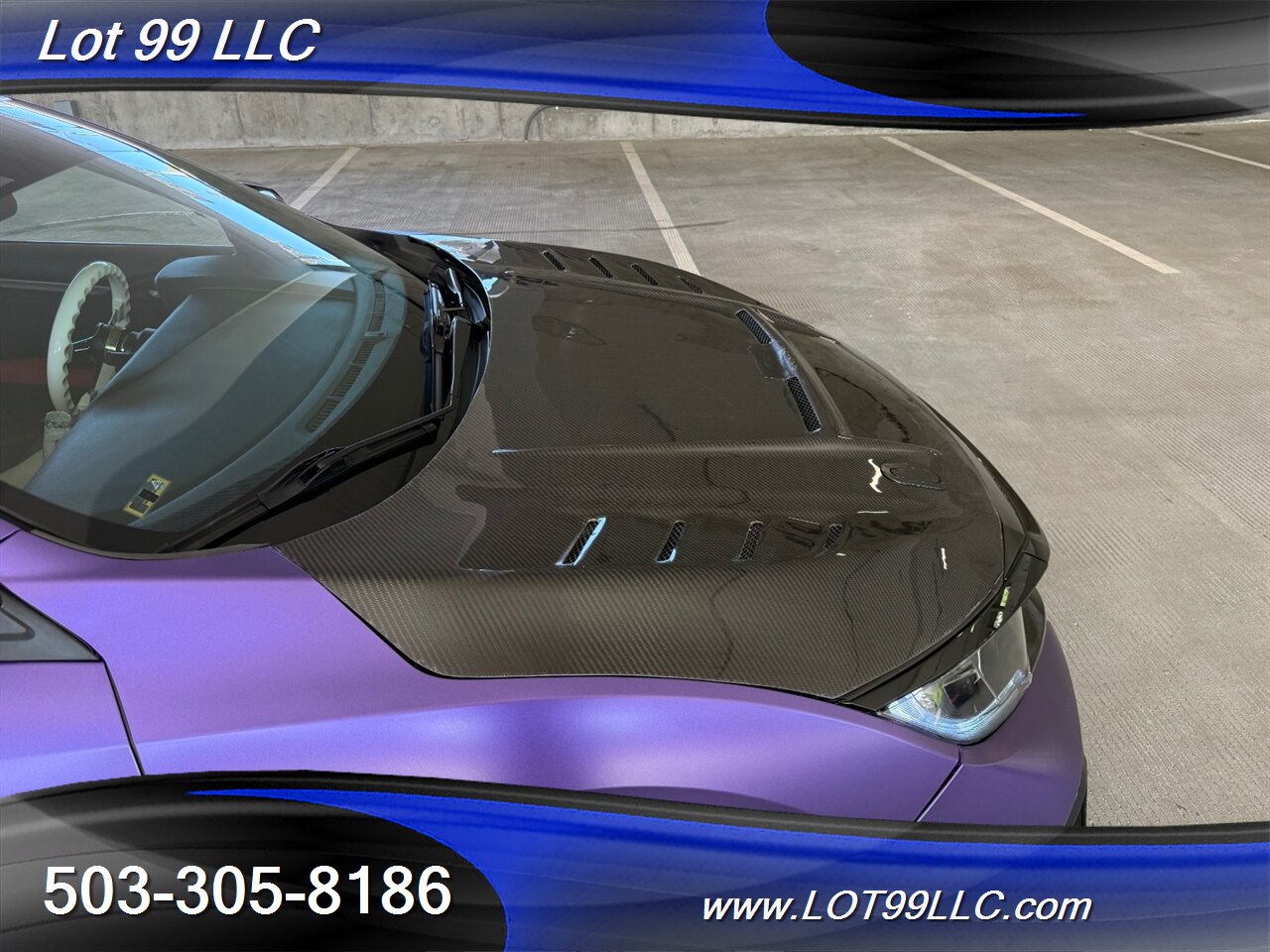 2019 Honda Civic EX 57k Clean Purple Wrap Carbon Seat & Wing   - Photo 48 - Milwaukie, OR 97267