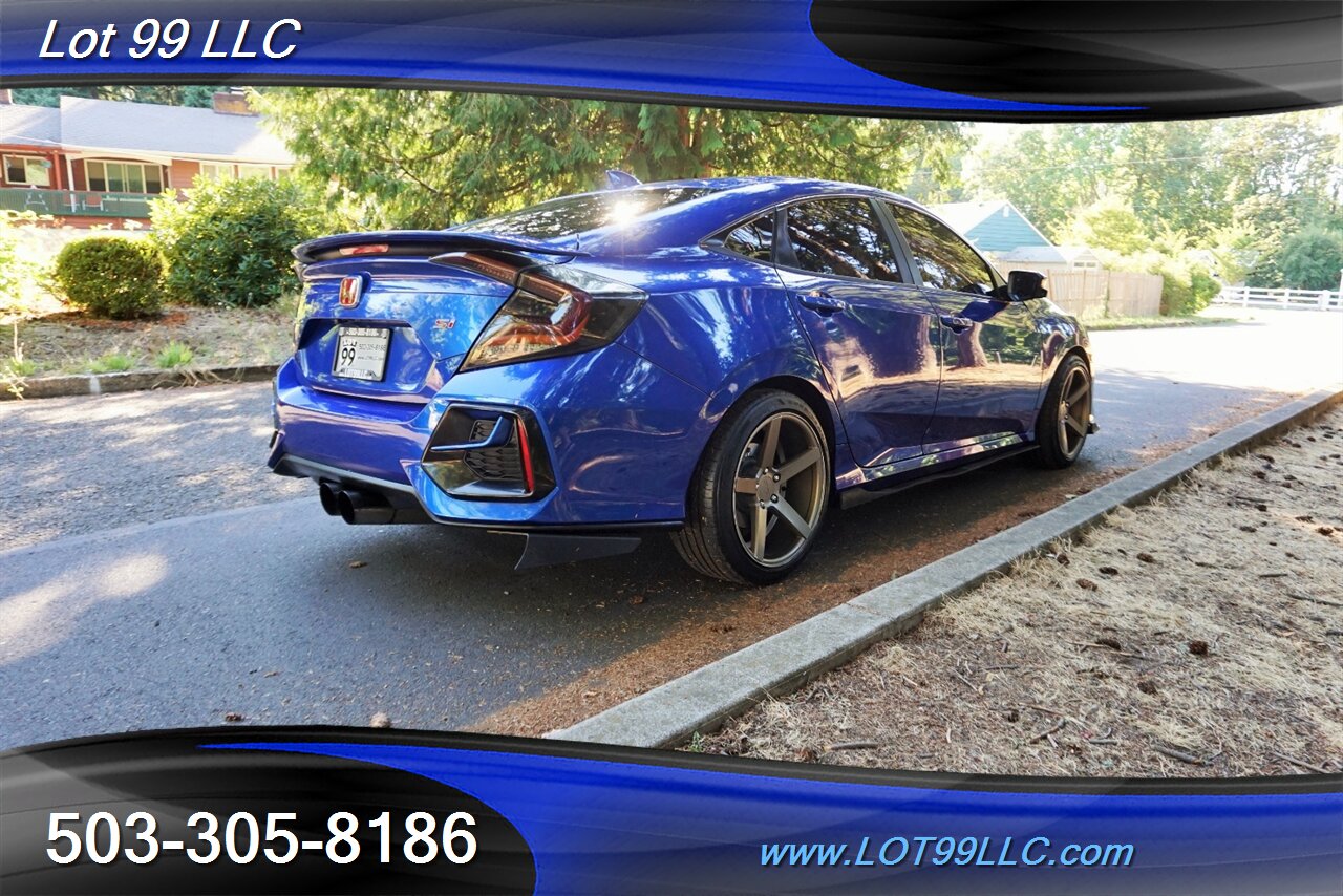 2020 Honda Civic Si Sedan Only 56K TURBO 6 Speed Manual Spoiler - Photo 9 - Milwaukie, OR 97267