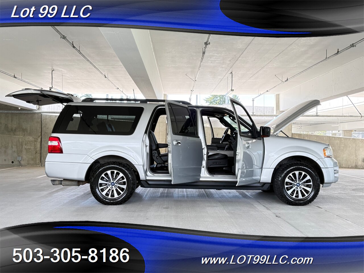 2015 Ford Expedition EL XLT Htd & Cooled Leather Navi DVD 3rd Row Seat BackUp Camera Quad Captains Power Fold 3rd Row SONY Remote Start - Photo 21 - Milwaukie, OR 97267