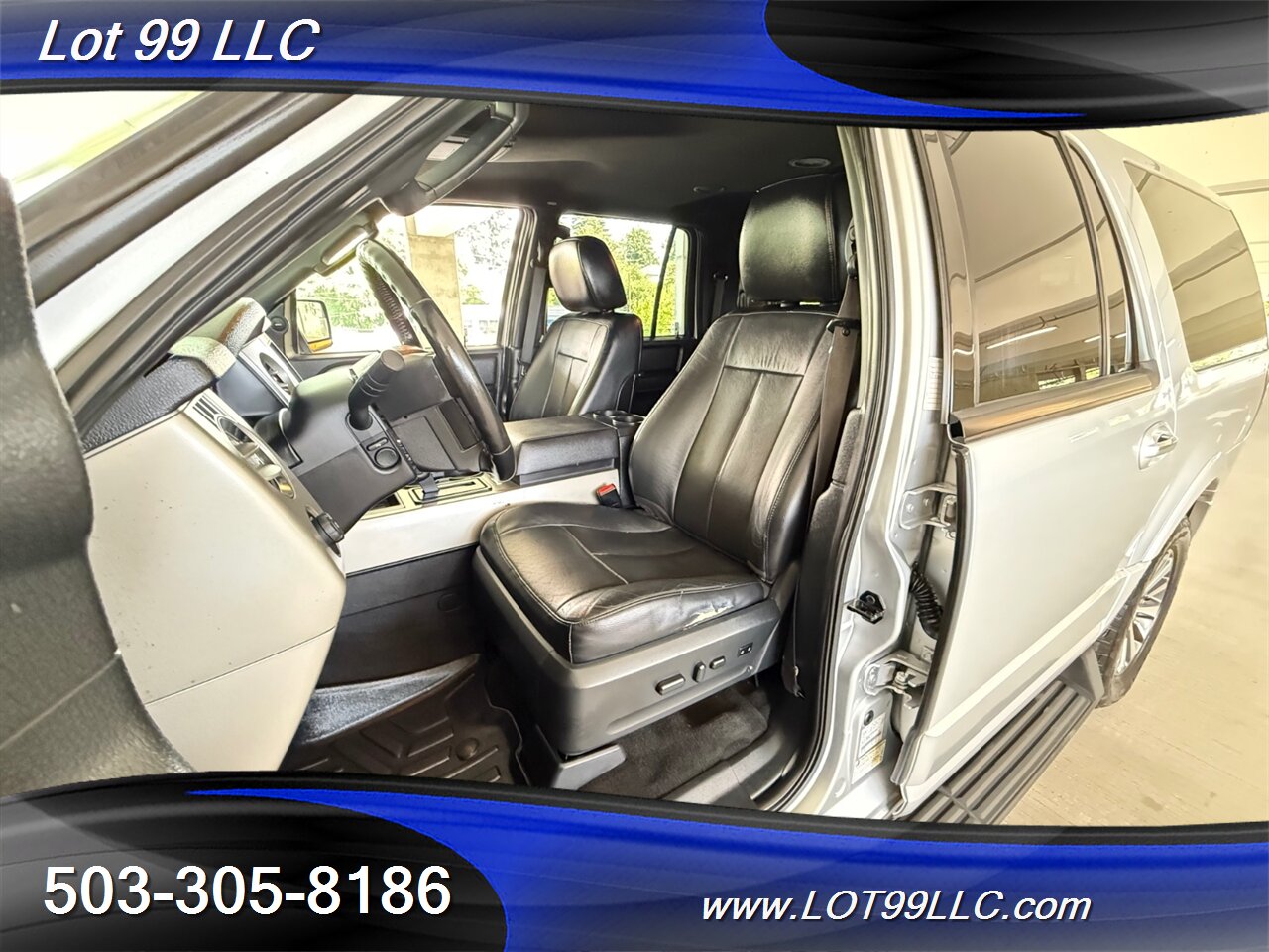 2015 Ford Expedition EL XLT Htd & Cooled Leather Navi DVD 3rd Row Seat BackUp Camera Quad Captains Power Fold 3rd Row SONY Remote Start - Photo 13 - Milwaukie, OR 97267