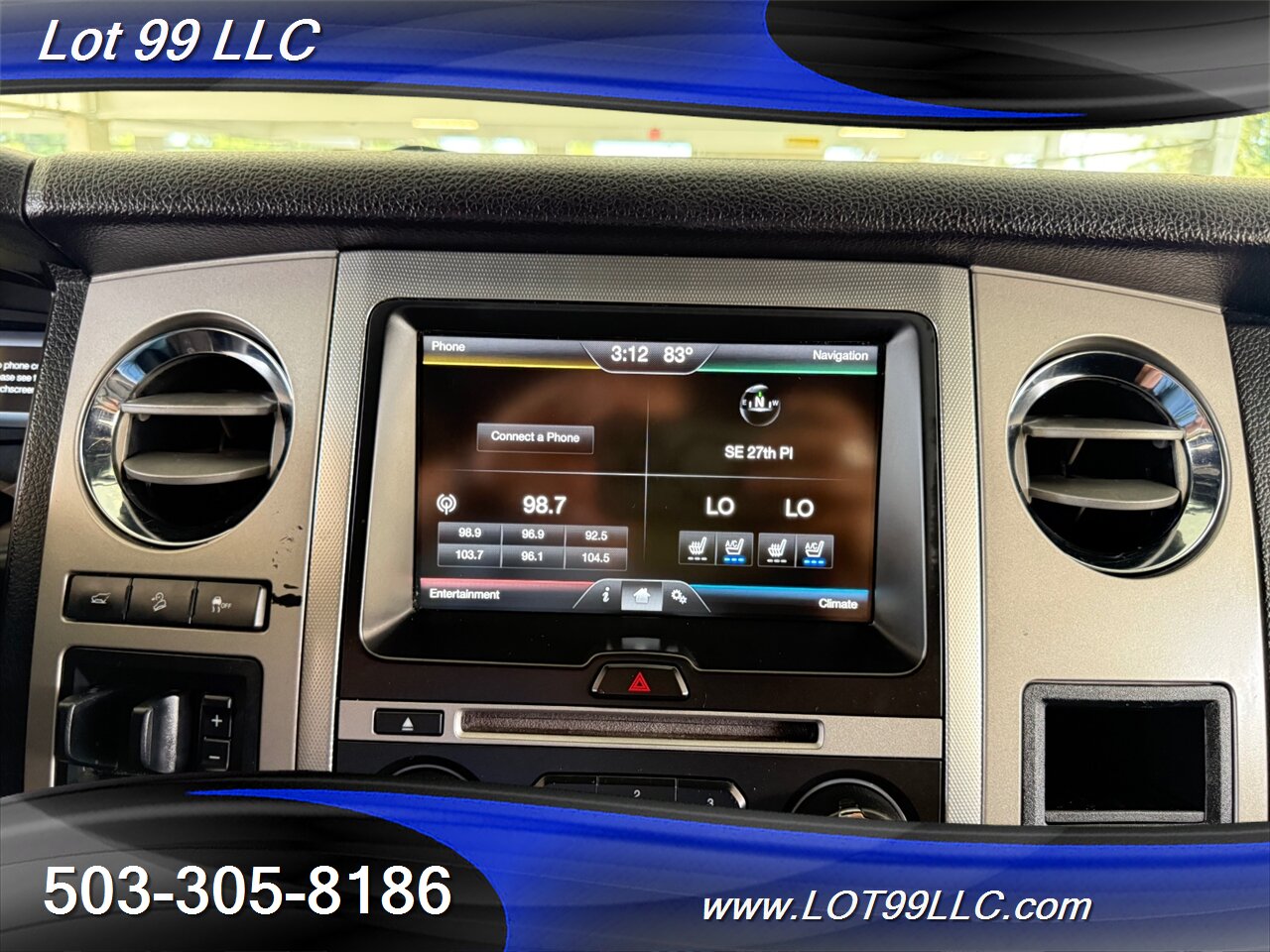 2015 Ford Expedition EL XLT Htd & Cooled Leather Navi DVD 3rd Row Seat BackUp Camera Quad Captains Power Fold 3rd Row SONY Remote Start - Photo 41 - Milwaukie, OR 97267
