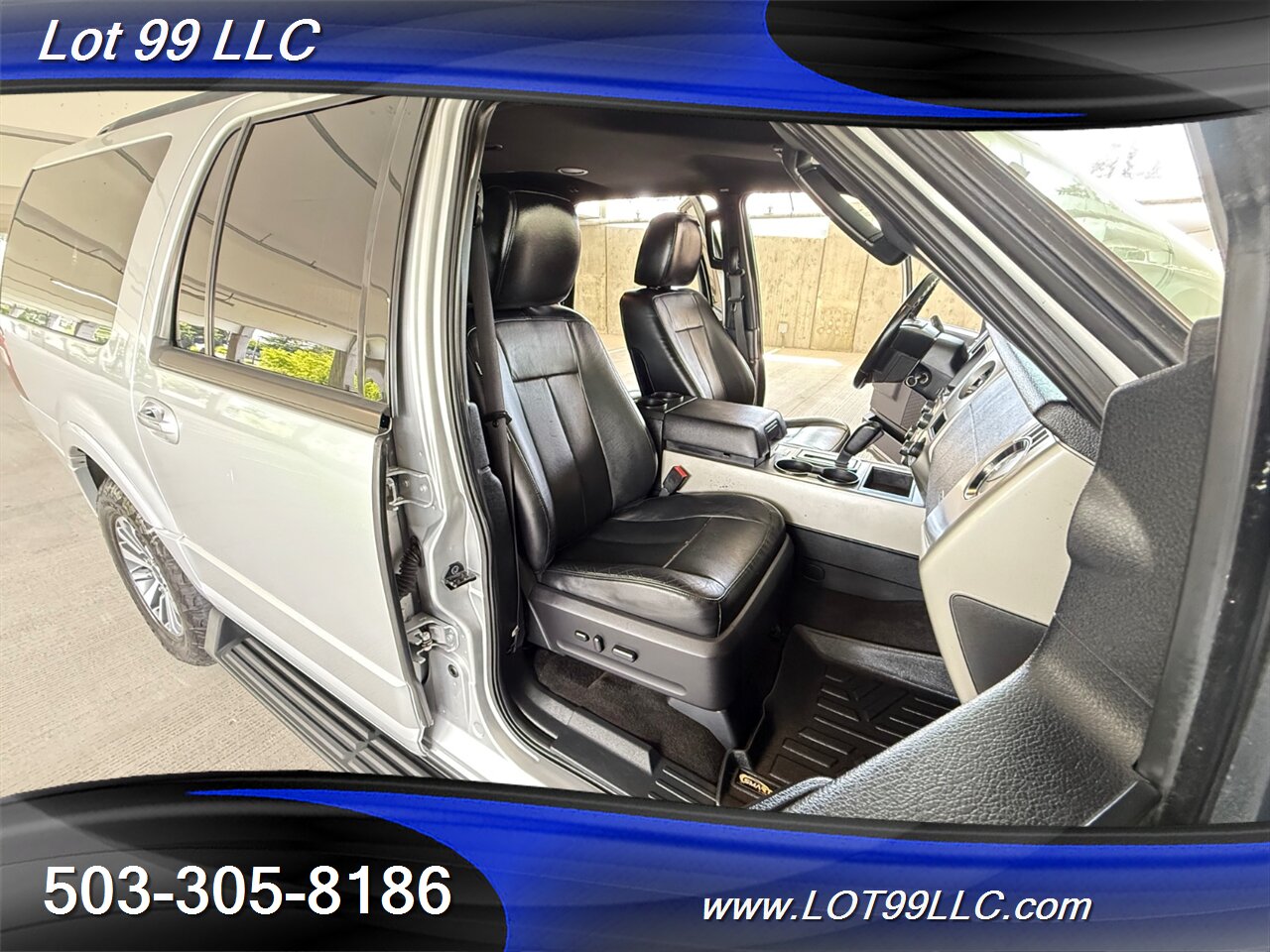 2015 Ford Expedition EL XLT Htd & Cooled Leather Navi DVD 3rd Row Seat BackUp Camera Quad Captains Power Fold 3rd Row SONY Remote Start - Photo 18 - Milwaukie, OR 97267