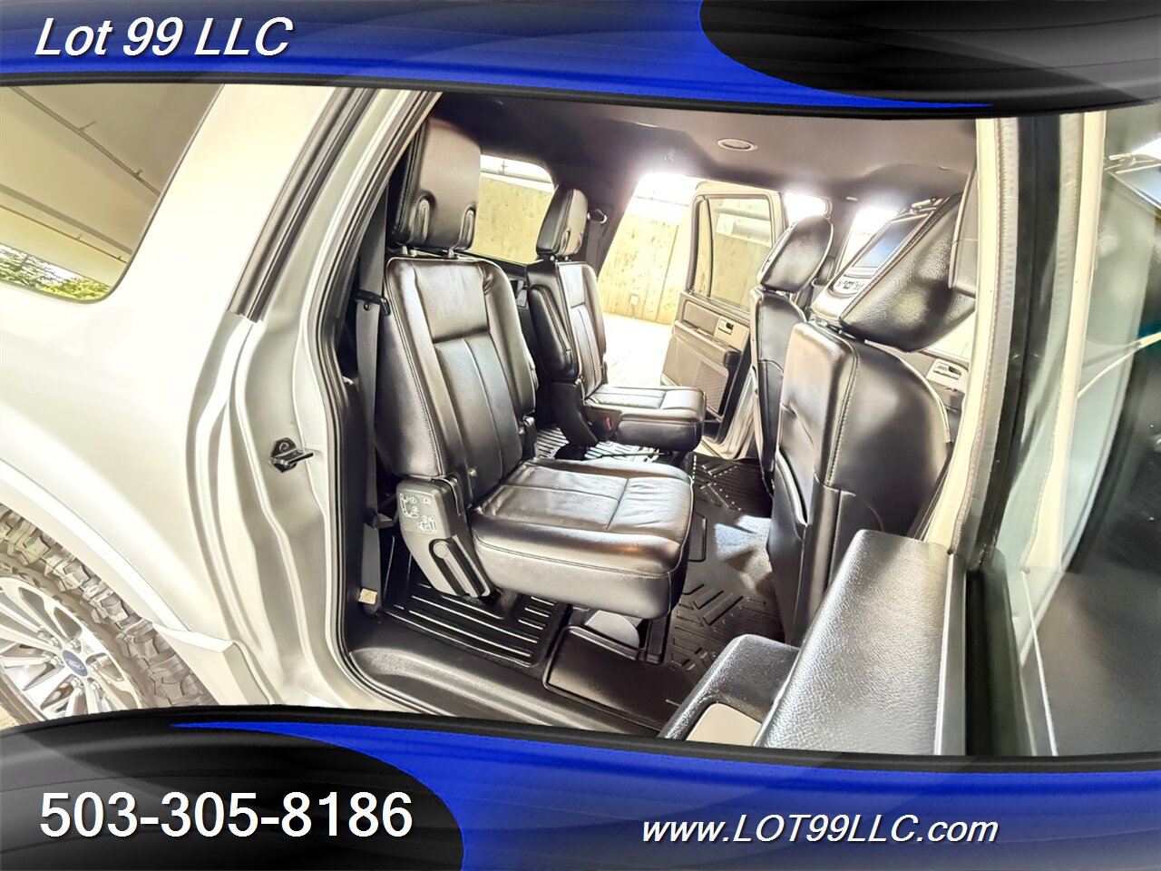 2015 Ford Expedition EL XLT Htd & Cooled Leather Navi DVD 3rd Row Seat BackUp Camera Quad Captains Power Fold 3rd Row SONY Remote Start - Photo 19 - Milwaukie, OR 97267