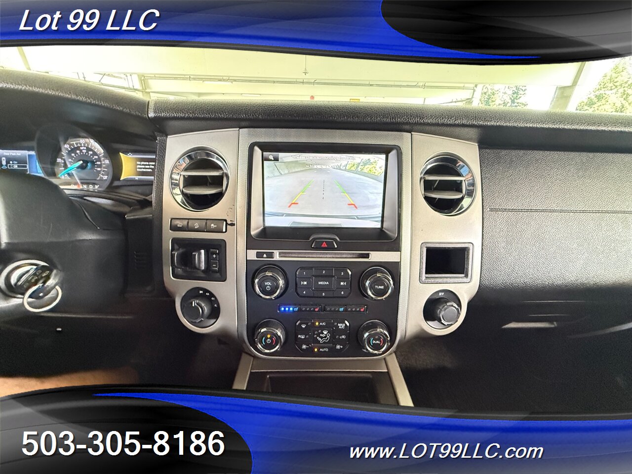 2015 Ford Expedition EL XLT Htd & Cooled Leather Navi DVD 3rd Row Seat BackUp Camera Quad Captains Power Fold 3rd Row SONY Remote Start - Photo 14 - Milwaukie, OR 97267