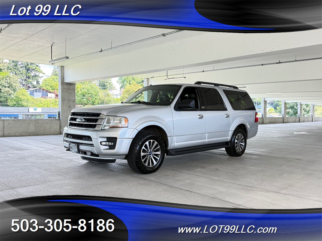 2015 Ford Expedition EL XLT Htd & Cooled Leather Navi DVD 3rd Row Seat BackUp Camera Quad Captains Power Fold 3rd Row SONY Remote Start - Photo 5 - Milwaukie, OR 97267