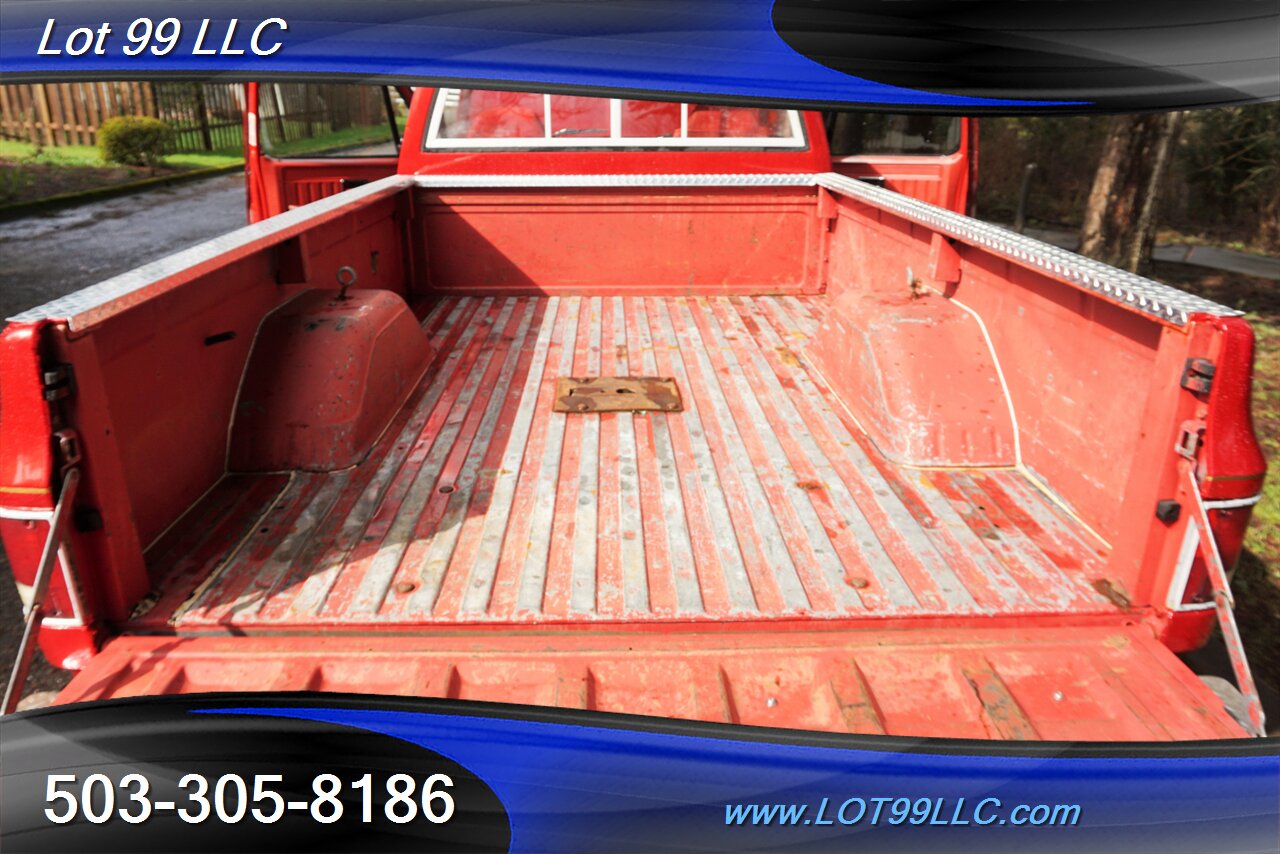 1982 GMC C/K 3500 Series C3500 Single Cab Dually V8 7.4L Auto LONG BED   - Photo 18 - Milwaukie, OR 97267