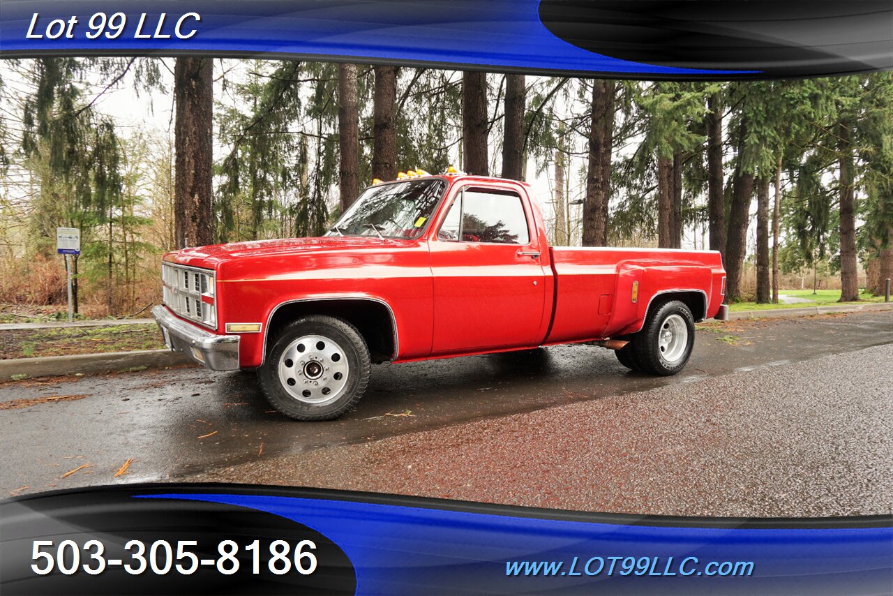 1982 GMC C/K 3500 Series C3500 Single Cab Dually V8 7.4L Auto LONG BED   - Photo 5 - Milwaukie, OR 97267